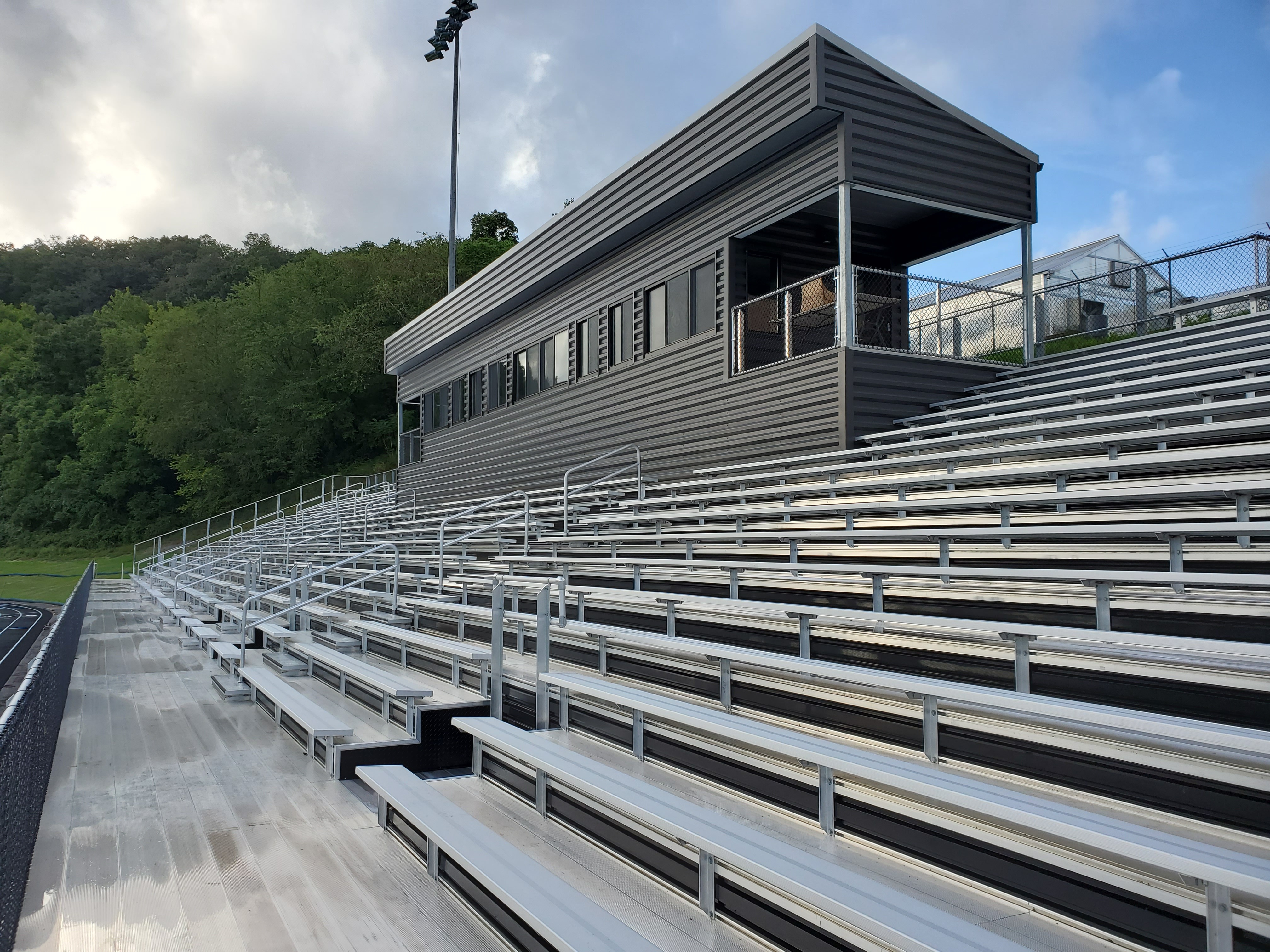 Custom Bleachers for Tyler Consolidated High School