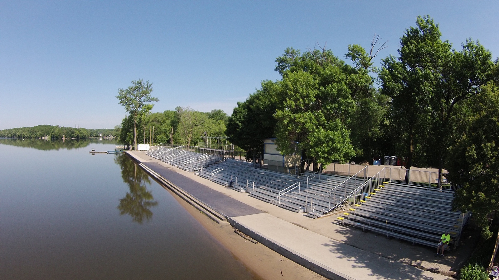 Backwaters Gamblers Water Ski Team Spectator Seating