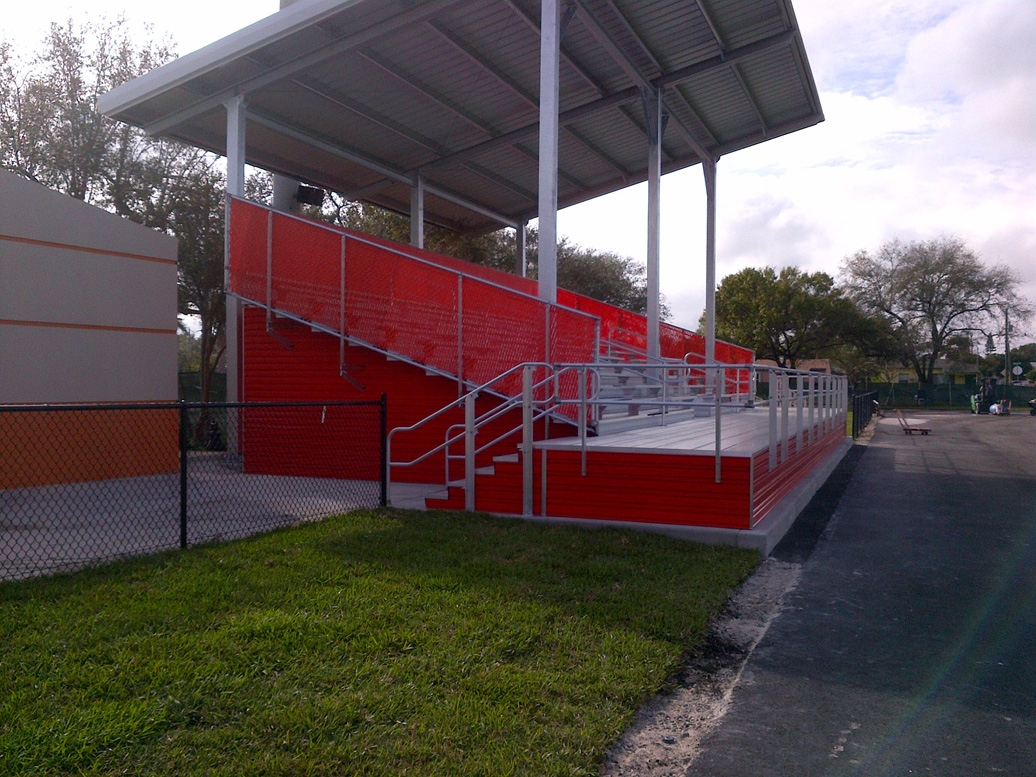 FOOTBALL STADIUM SHADE