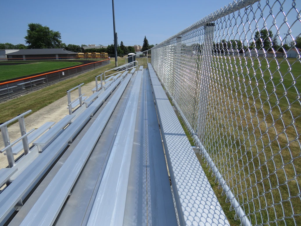 football bleachers