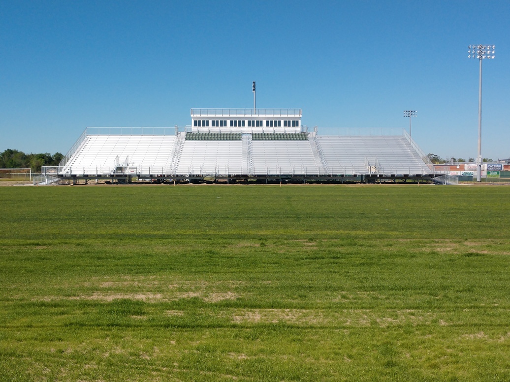 football bleachers