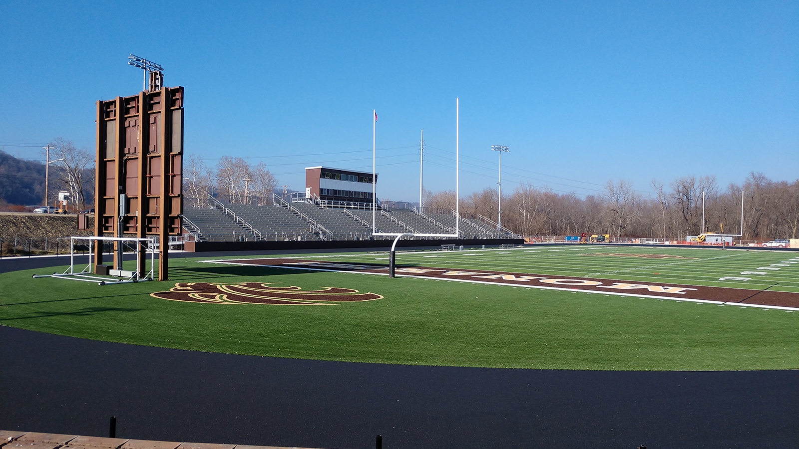 Grandstand Football Bleachers