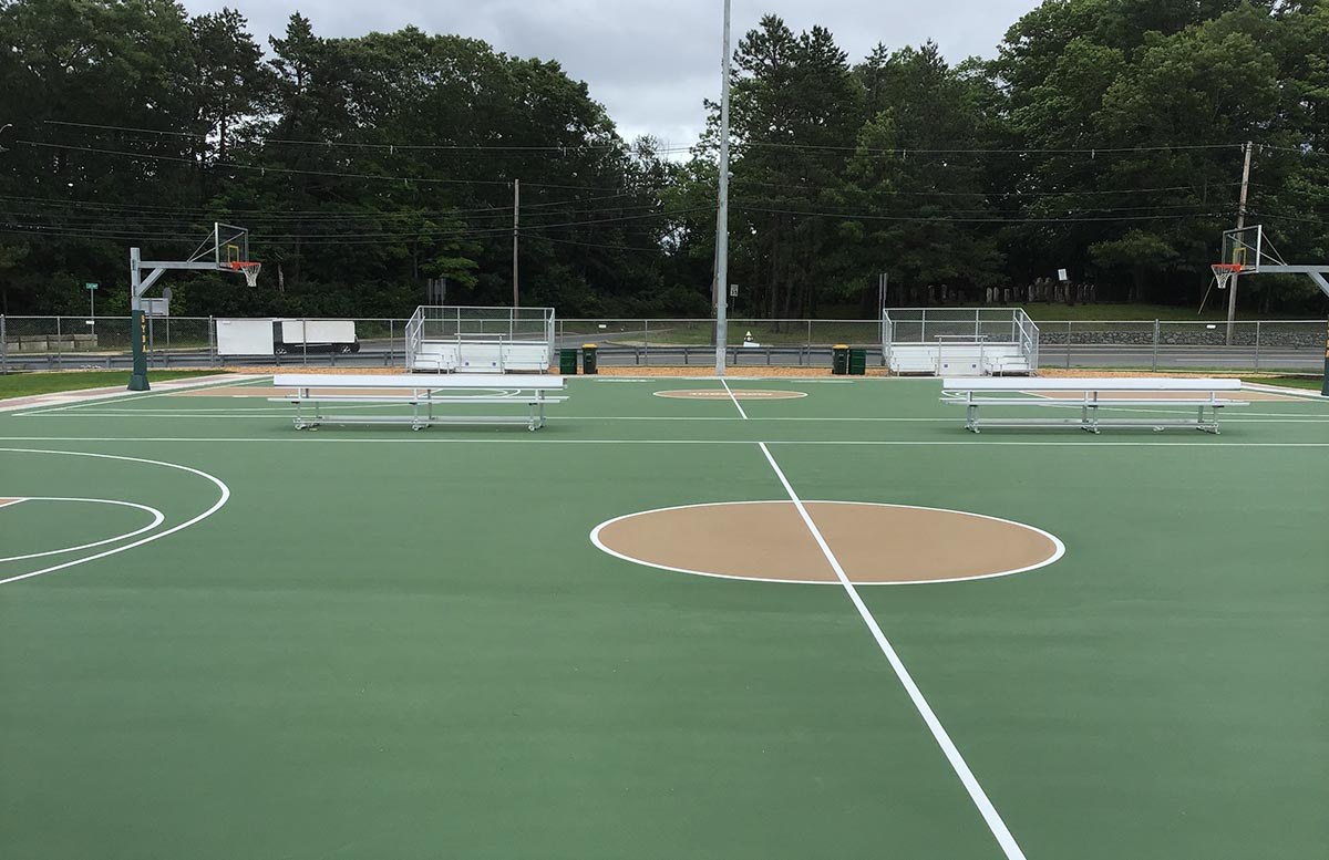 Aluminum bleachers & benches