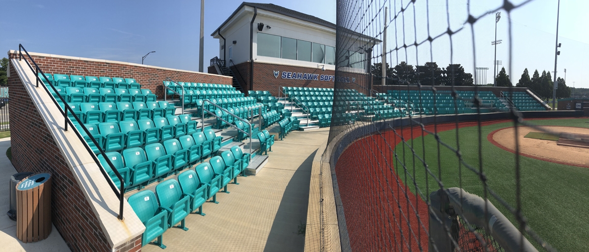 softball fan seating