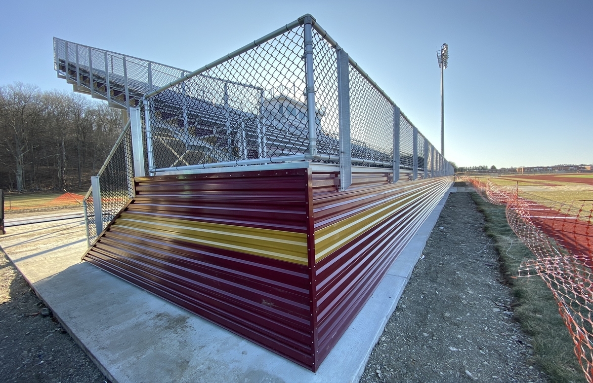 Aluminum Bleachers for Arlington High School