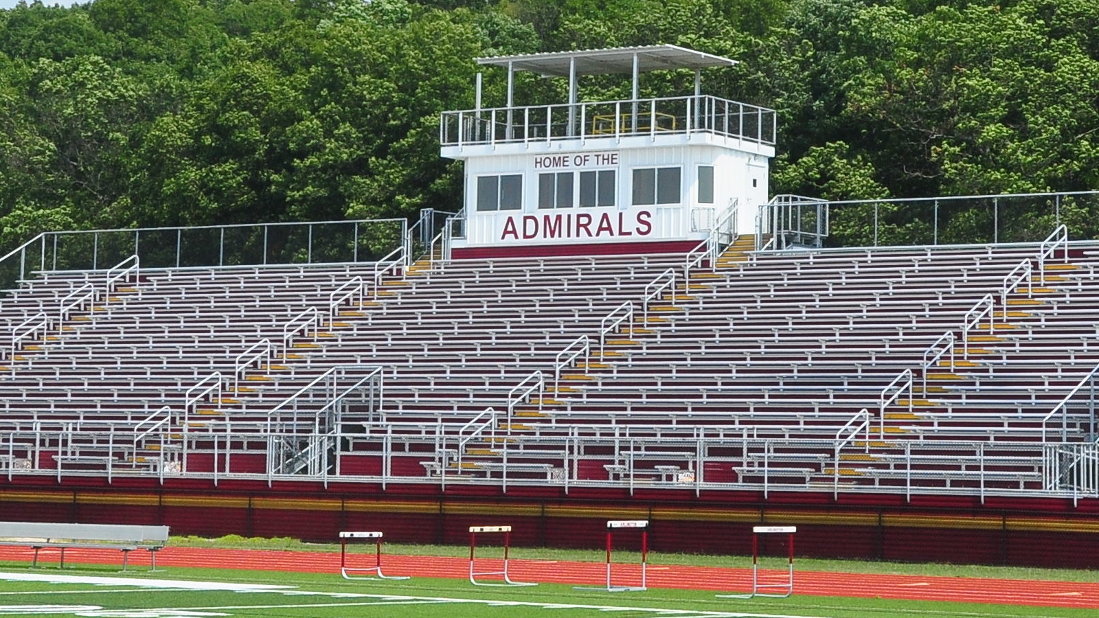 Aluminum Bleachers for Arlington High School