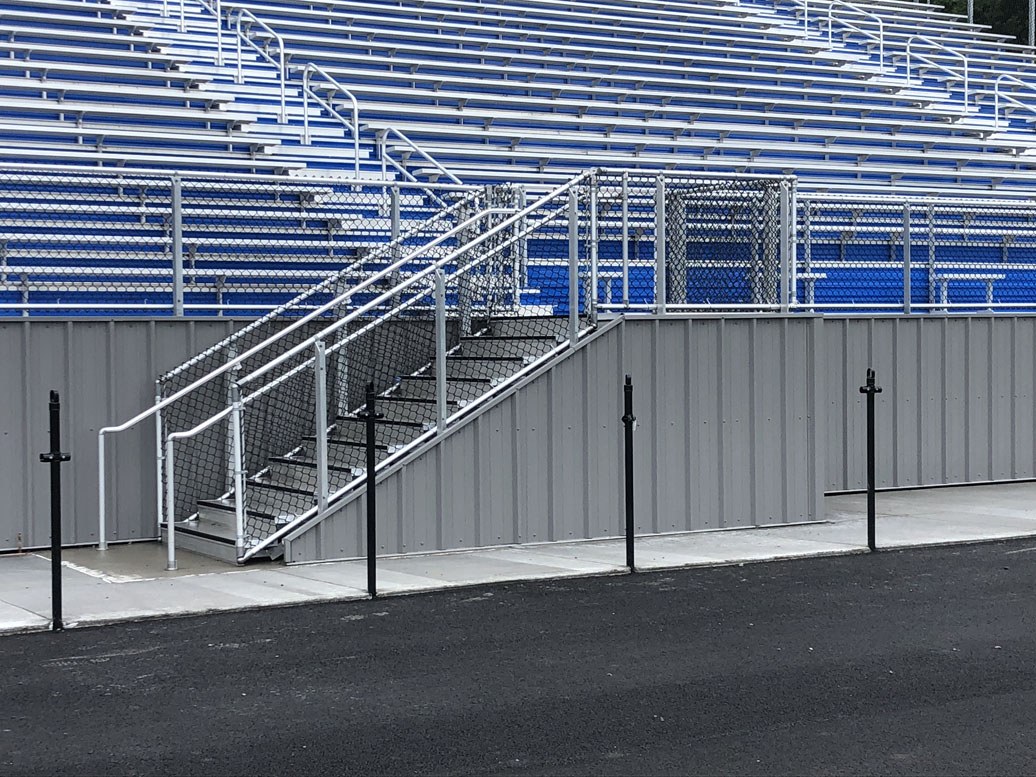 bleachers, grandstands, football