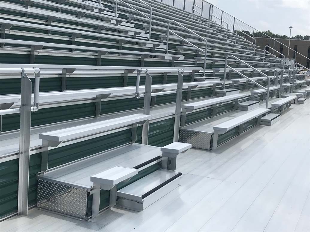 grandstands, bleachers, crowd seating