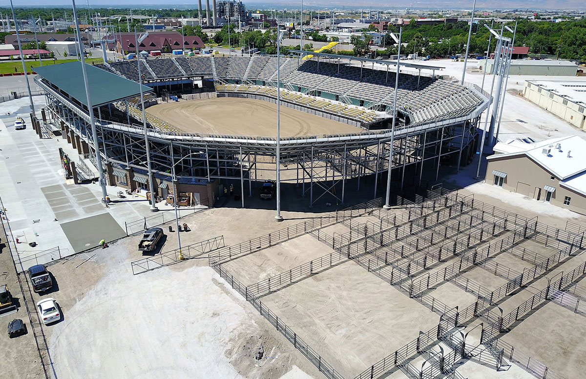 Days of 47 Rodeo Grandstand