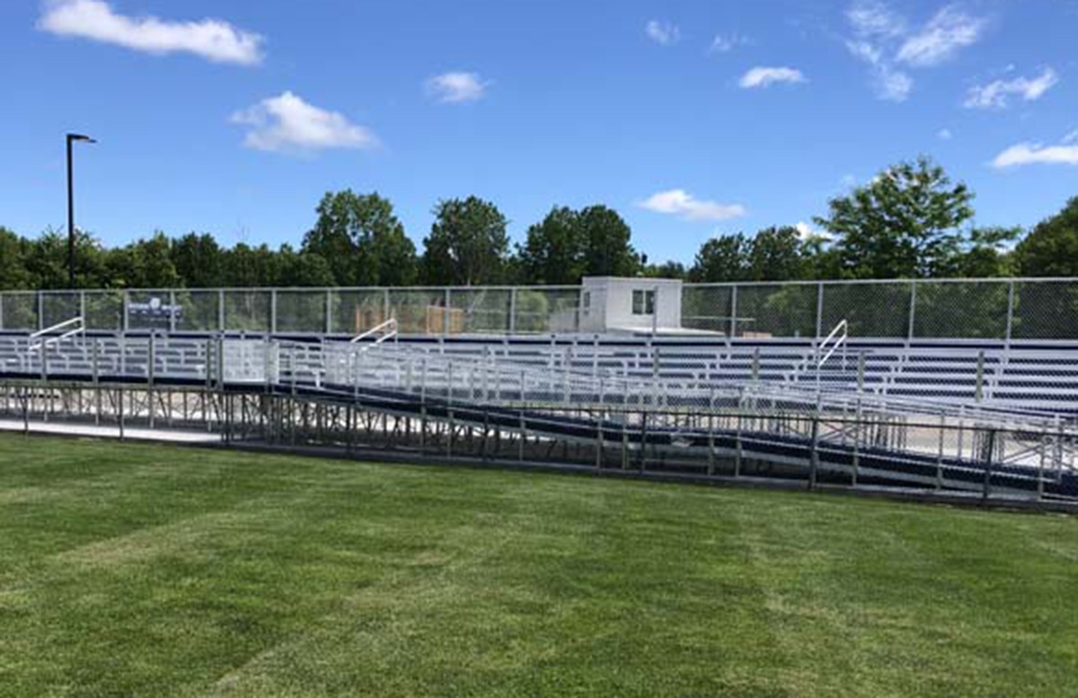 soccer bleachers