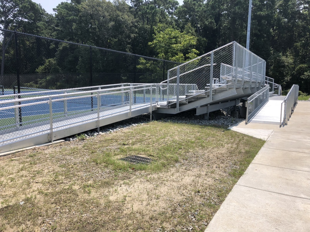 accessible bleacher seating