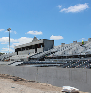 A GT Grandstands Installation