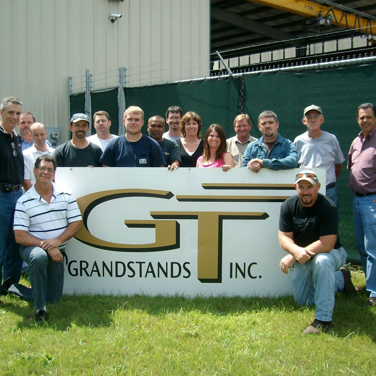 The GT grandstand team