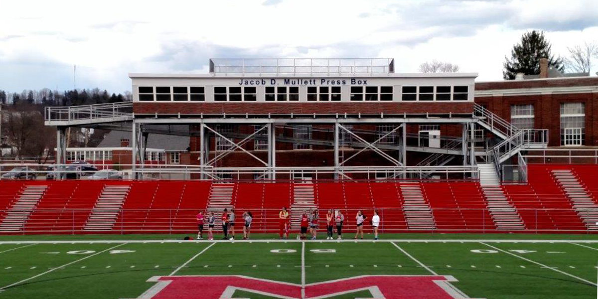 Morgan Field High School Press Box